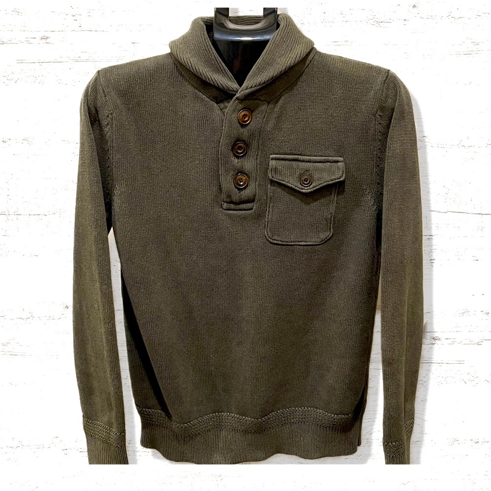 Abercrombie & Fitch Vintage 1892 Collection Men’s Green Long Sleeve Shirt Size S